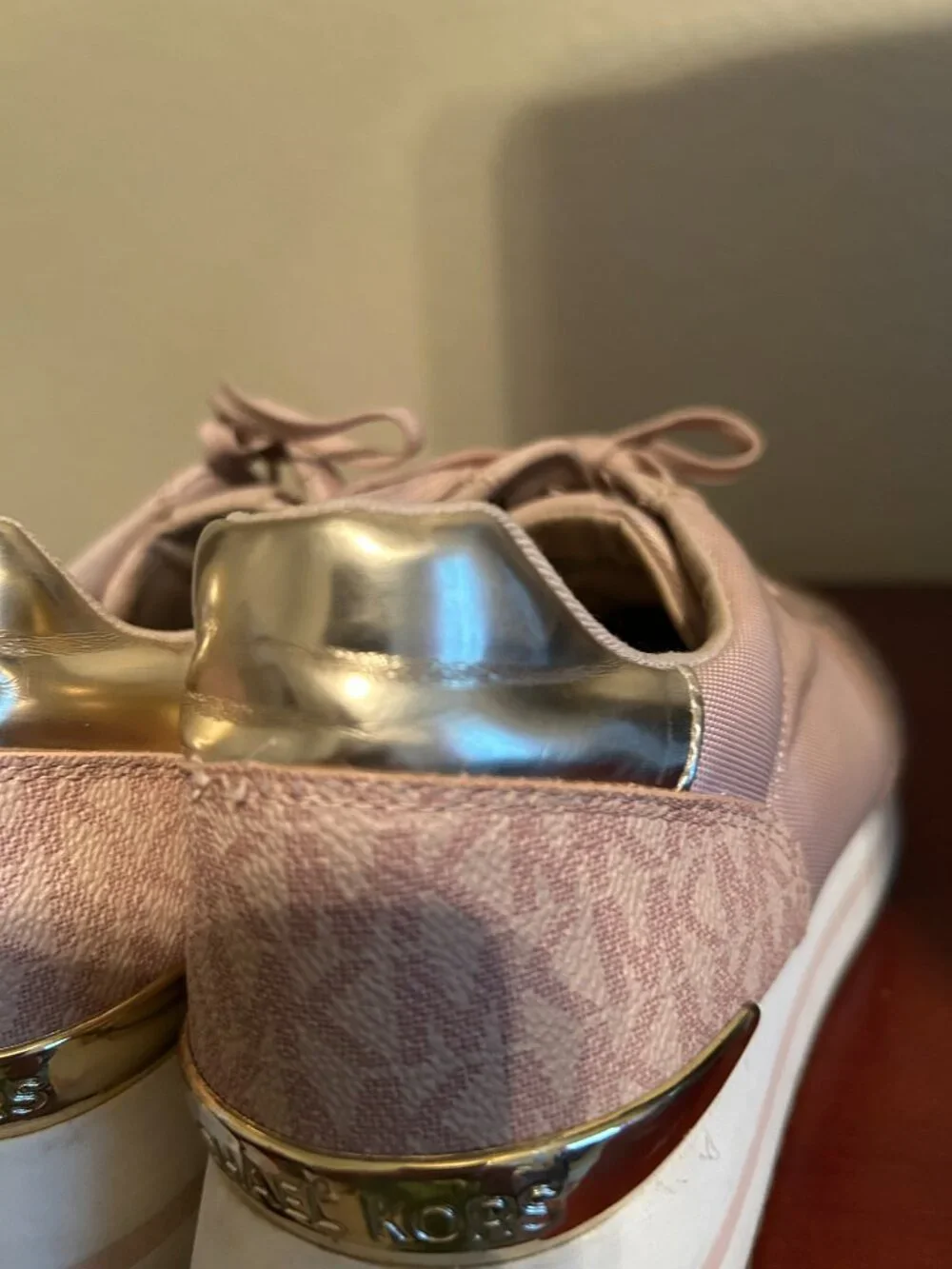 Michael Kors Monique Trainer Sneakers - Pale Pink - Size 11M